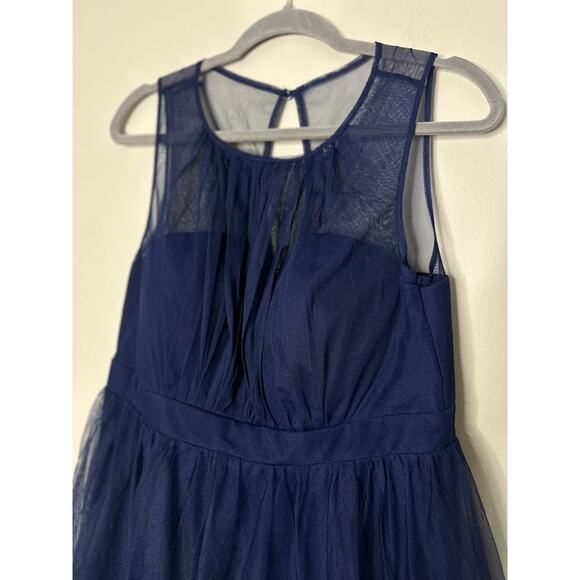 Modcloth Navy Floral Embroidered Mini Dress - Picture 6 of 13